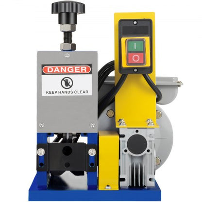 Automatic Electric Wire Stripping Machine 005098 Portable Dark Blue Wire Stripper Tool For Scrap Co 7