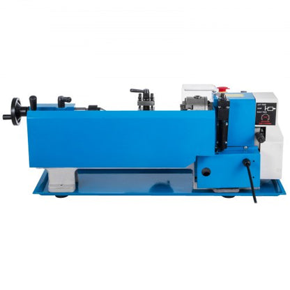 7x12 Metal Lathe Machine 550W HighPrecision Mini Lathe With Variable Speed Nylon Gears  LED Lamp Fo 8