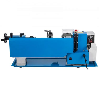 7x12 Metal Lathe Machine 550W HighPrecision Mini Lathe With Variable Speed Nylon Gears  LED Lamp Fo 9