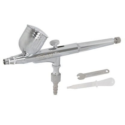 Dual Action Airbrush Kit With TC 100 Compressor For Tattoo And Nail Art 4