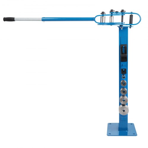 Manual Metal Bender Flat Bar  Square Rod Bending 7 Dies Steel Tube Bender With Floor Stand For Fabr 9