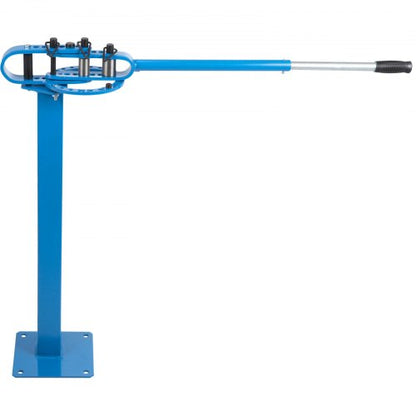 Manual Metal Bender Flat Bar  Square Rod Bending 7 Dies Steel Tube Bender With Floor Stand For Fabr 10