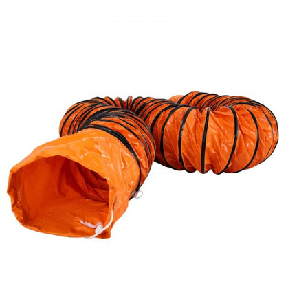 Flexible PVC Ducting Hose for Ventilator Blower, Industrial-Grade Air Ventilation Hose for Exhaust Fan, Factory Use