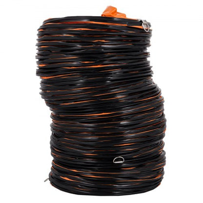 Flexible PVC Ducting Hose for Ventilator Blower, Industrial-Grade Air Ventilation Hose for Exhaust Fan, Factory Use