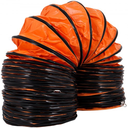 PVC Flexible Ducting Hose, Ventilation Tube for Exhaust Fan & Utility Blower, Flame Retardant Industrial Air Duct Hose