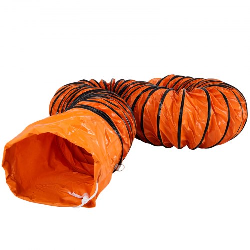 PVC Flexible Ducting Hose, Ventilation Tube for Exhaust Fan & Utility Blower, Flame Retardant Industrial Air Duct Hose