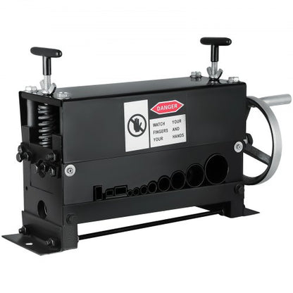 Heavy-Duty Manual Wire Stripping Machine Tool, Cable Stripper for Copper & Aluminum Recycle, Hand Crank Industrial