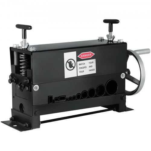 Heavy-Duty Manual Wire Stripping Machine Tool, Cable Stripper for Copper & Aluminum Recycle, Hand Crank Industrial