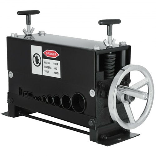 Heavy-Duty Manual Wire Stripping Machine Tool, Cable Stripper for Copper & Aluminum Recycle, Hand Crank Industrial