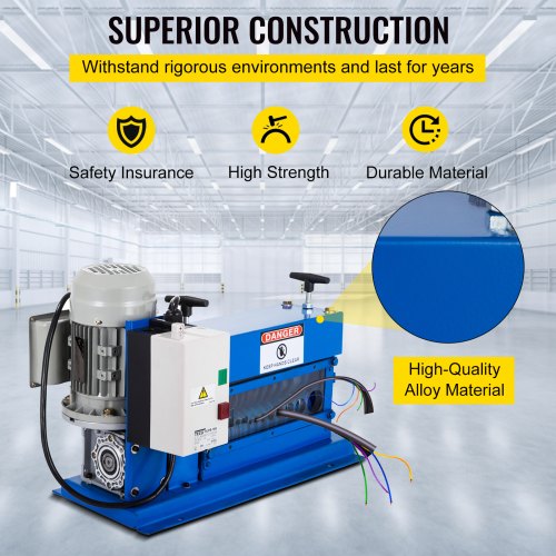 Automatic Wire Stripping Tool, Cable Wire Stripping Machine for Copper Wire Stripper for Scrap Recycling