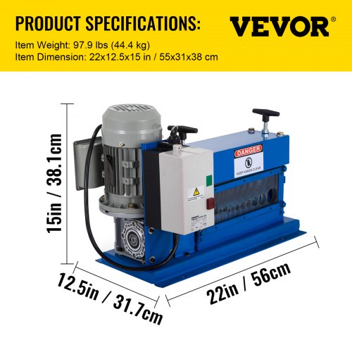 Automatic Wire Stripping Tool, Cable Wire Stripping Machine for Copper Wire Stripper for Scrap Recycling