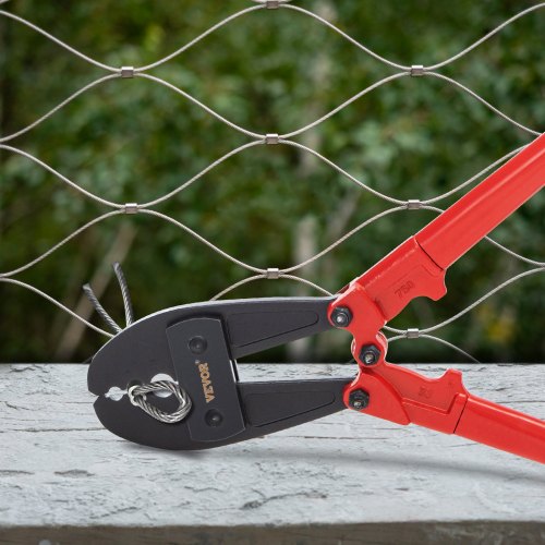 Hand Swager Crimper Tool, Wire Rope Crimping Tool for Sleeves, Long Handle Swaging Tool for Copper & Aluminum Cables