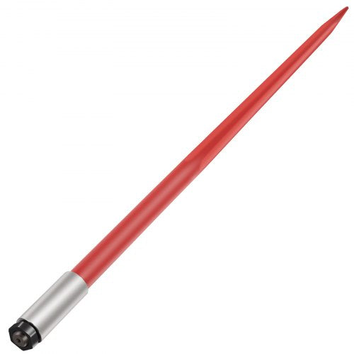2Pack Red Coated Bale Forks 49 Bale Hay Spike With Quick Attach System 4500LB Capacity For Buckets  1