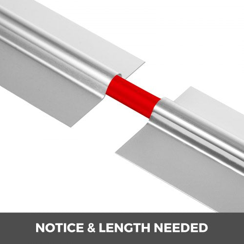 300-Pack 4 ft Aluminum Heat Transfer Plates, Compatible with 1/2 Inch PEX Tubing for Radiant Floor Heating