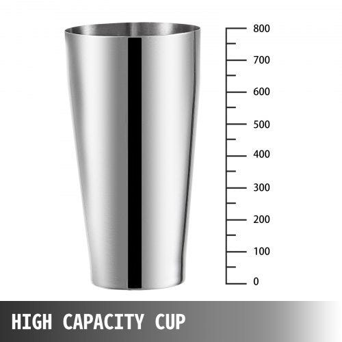 Single Head Classic Milkshake Maker with 800ml Cup, 2 Speed Adjustable Silver Milkshake Maker Machine for Smoothies