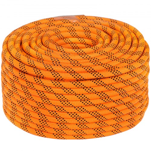 Double Braid Polyester Pulling Rope, Strength Nylon Core Load Rope for Sailing, Towing, Outdoor & Indoor Utility Use