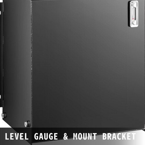 Hydraulic Oil Tanks Fuel Tank, Heavy Duty Steel Hydraulic Reservoir with Filter, Strainer, Breather Cap & Temp Gauge