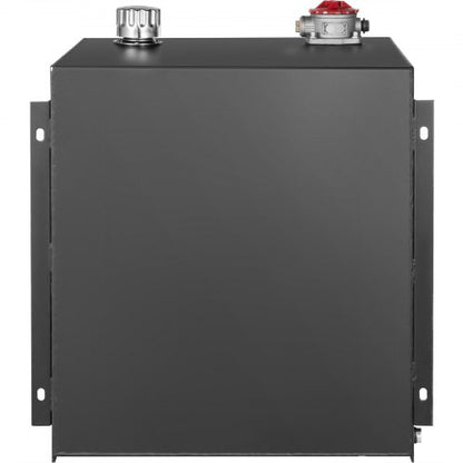Hydraulic Oil Tanks Fuel Tank, Heavy Duty Steel Hydraulic Reservoir with Filter, Strainer, Breather Cap & Temp Gauge