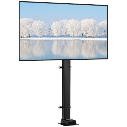 Motorized TV Lift, 35" Stroke Length, Fits 32-65" TVs, Height Adjustable 28.7-64.2", 154 lbs Capacity