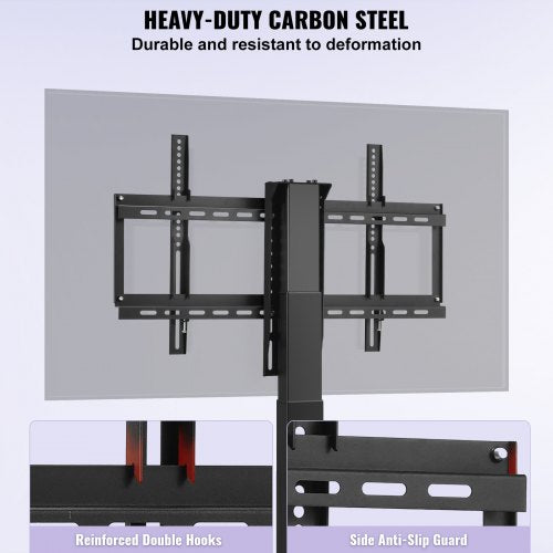 Motorized TV Lift 35 Stroke Length Fits 3265 TVs Height Adjustable 287642 154 Lbs Capacity 1
