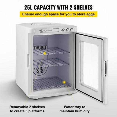 25L Scientific Lab Incubator Digital Cooling  Heating 542C Reptile Egg Incubator For Poultry  Repti 4