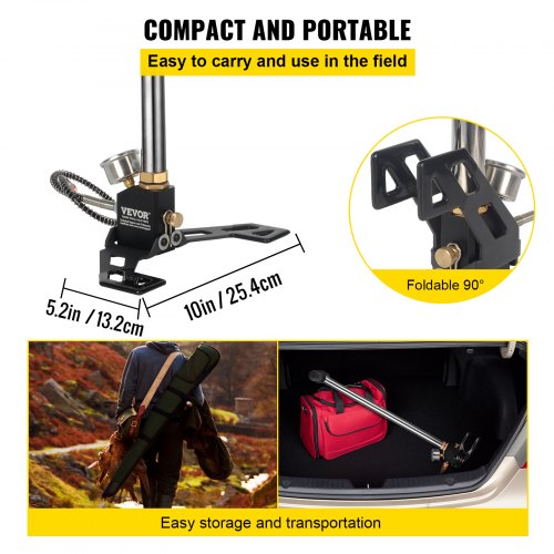 4500PSI PCP Air Pump 3Stage High Pressure Hand Pump For Airguns Rifles  Inflatables 5