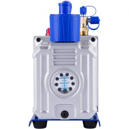 12CFM 1HP Vane Vacuum Pump DualStage HVAC Rotary Pump For Auto AC Repair  Refrigerant Evacuation 9