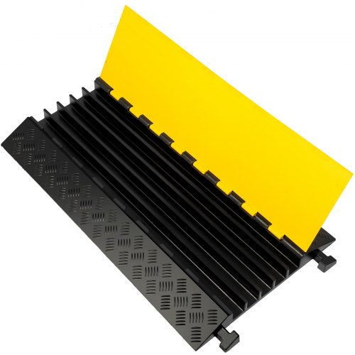 5Channel Heavy Duty Cable Protector Ramp Extreme Rubber Cable Cover For Wires  Cords 88K Lbs Capaci 8