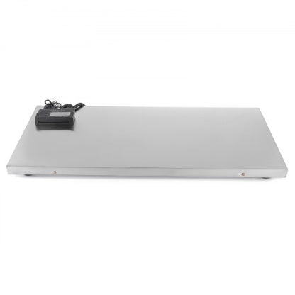 880LB Stainless Steel Vet Scale, Heavy-Duty Digital Livestock Scale for Large Animals, Dogs, Pigs & Goats