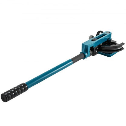 Heavy Duty Pipe Tube Bender Set with Steel Dies, Manual Tube Bending Machine for Steel, Metal, Copper, Workshop Use