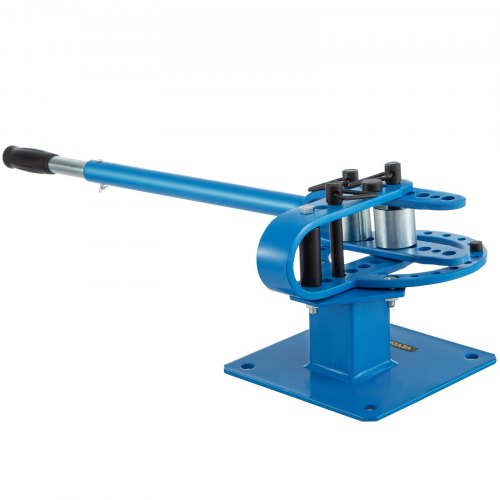 Manual Bench Compact Metal Bender With Dies Flat Bar Rod And Pipe Bending Brake Bender For Steel Ir 9