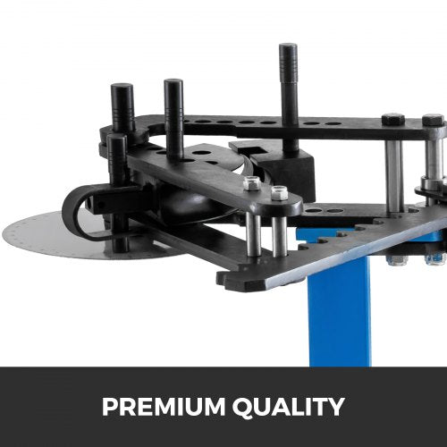 Heavy Duty Metal Pipe and Tube Bender with Dies, Tube Pedestal Bender, Tube Bender Max Bending, Floor-Standing Tool