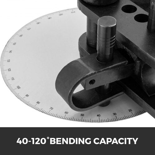 Heavy Duty Metal Pipe and Tube Bender with Dies, Tube Pedestal Bender, Tube Bender Max Bending, Floor-Standing Tool