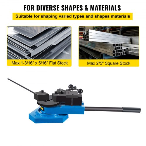 Universal Metal Scroll Bender, High-Hardened Steel Rod Bender for Scroll, Radius & Angle Bending, Works on Steel, Brass