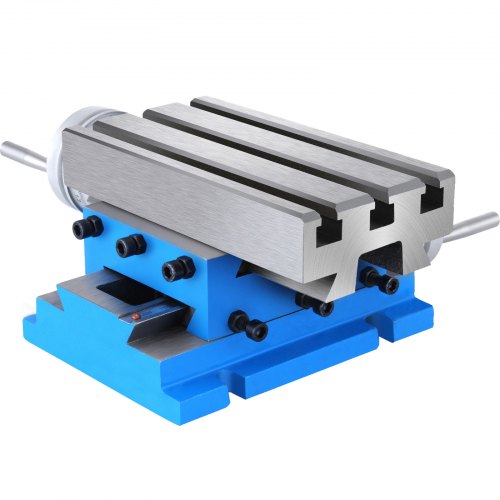 Precision Milling Machine Work Table Slide, Compound Cross Slide Milling Table for Drill Press, Bench Vise, Metal Lathe