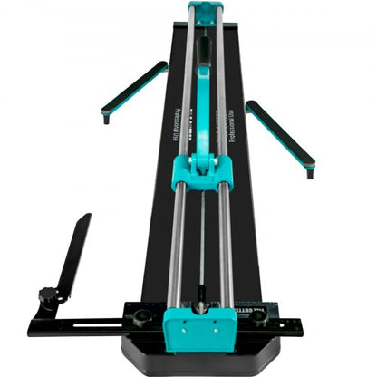 Heavy-Duty Manual Tile Cutter for Porcelain & Ceramic Tiles, Precise Tile Cutting Tool w/ Infrared Laser