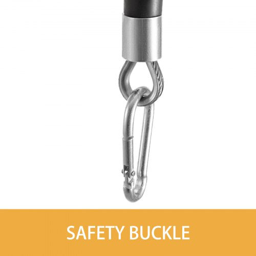 1.5m Length Tool Balancer with Hook & Wire Rope, Adjustable Retractable Hanging Equipment for Tools