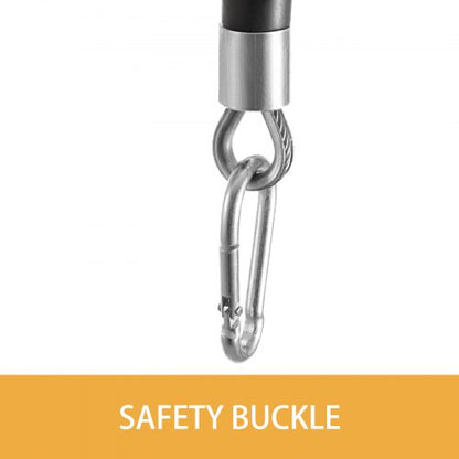 1.5m Length Tool Balancer with Hook & Wire Rope, Adjustable Retractable Hanging Equipment for Tools