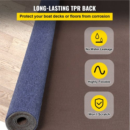 Marine Grade Carpet 32 Oz Cut Pile 59x36 Ft Waterproof Outdoor Rug With AntiSlide Texture For Boats 4