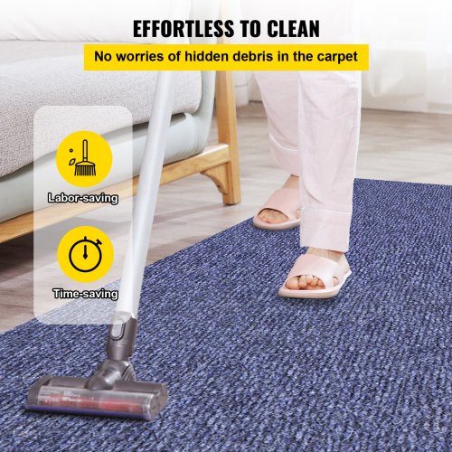 6x295 Ft Deep Blue Marine Carpet Waterproof Outdoor Rug With NonSlip Backing For Boats Patios  Deck 6