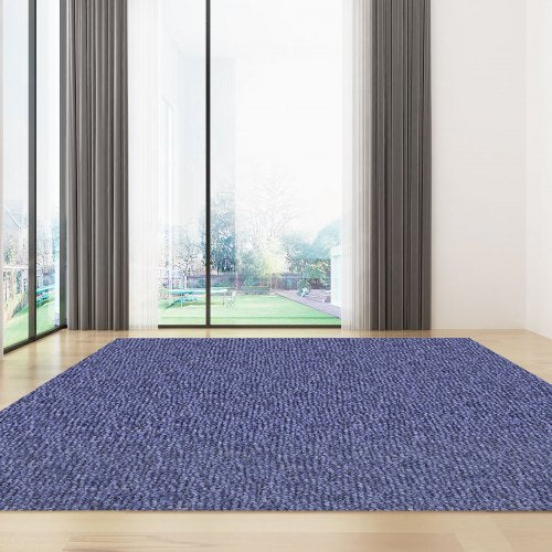 6x295 Ft Deep Blue Marine Carpet Waterproof Outdoor Rug With NonSlip Backing For Boats Patios  Deck 1