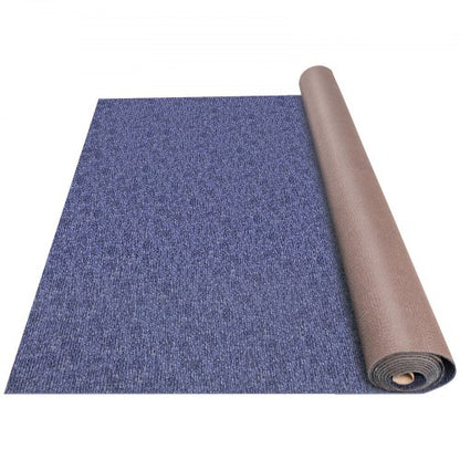 6x295 Ft Deep Blue Marine Carpet Waterproof Outdoor Rug With NonSlip Backing For Boats Patios  Deck 8