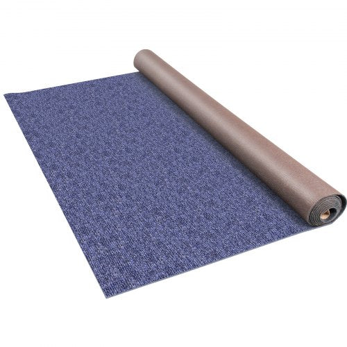 6x295 Ft Deep Blue Marine Carpet Waterproof Outdoor Rug With NonSlip Backing For Boats Patios  Deck 9