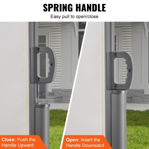 Retractable Side Awning Durable Full Aluminum Frame UVResistant Patio Sunshine Screen  Privacy Wind 5