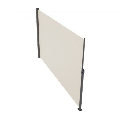 Retractable Side Awning Durable Full Aluminum Frame UVResistant Patio Sunshine Screen  Privacy Wind 8