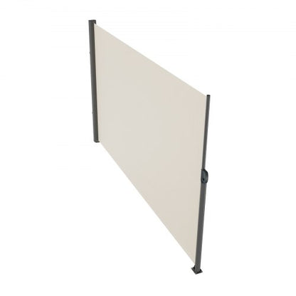 Retractable Side Awning Durable Full Aluminum Frame UVResistant Patio Sunshine Screen  Privacy Wind 8