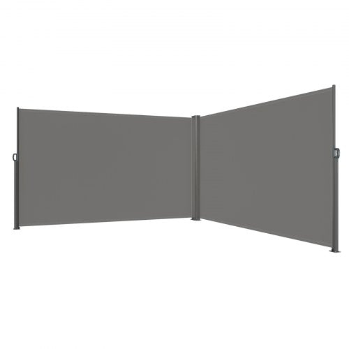 71x236 Retractable Side Awning Full Aluminum RustProof Patio Sunshine Screen Outdoor Privacy Divide 8