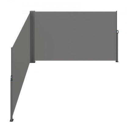 71x236 Retractable Side Awning Full Aluminum RustProof Patio Sunshine Screen Outdoor Privacy Divide 9