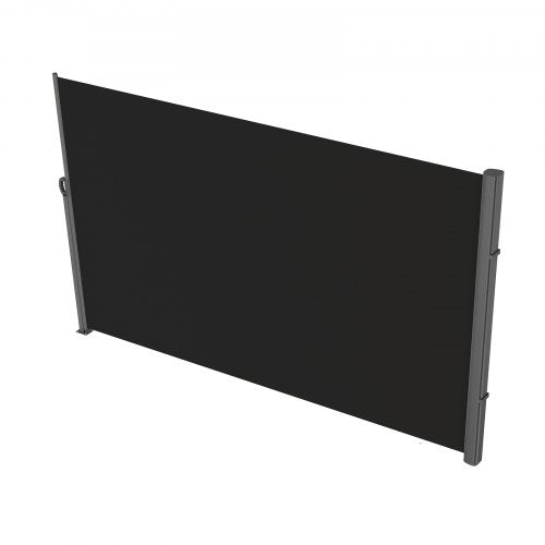 Retractable Side Awning Full Aluminum RustProof Outdoor Privacy Screen  Patio Wind Blocker With Sun 9