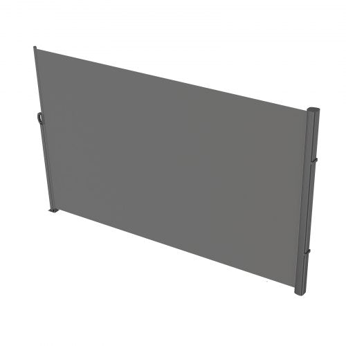 Retractable Side Awning Full Aluminum RustProof Outdoor Privacy Screen Patio Sun Shade  WindResista 9